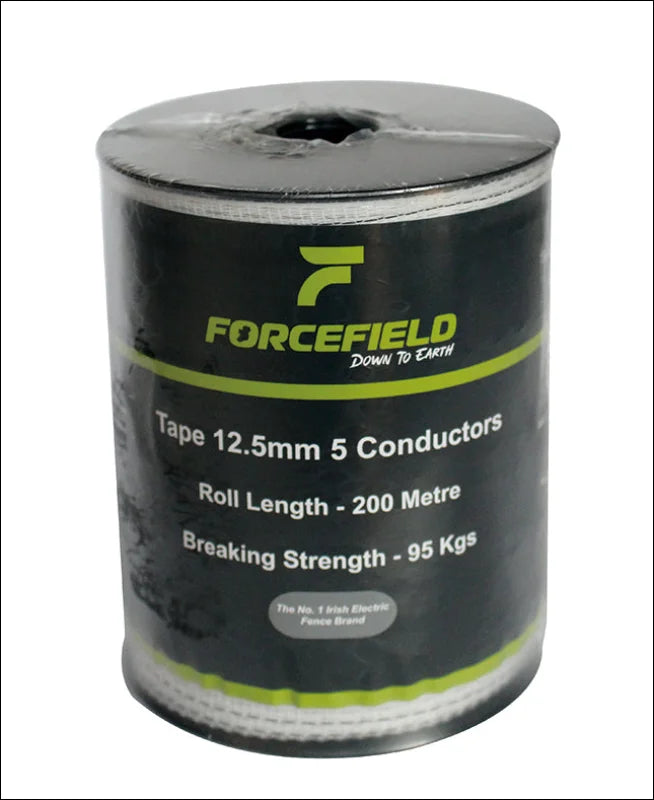 Electric Fence Tape | 12.5mm - 5 Conductor (200m)