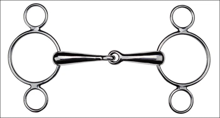 2 Ring Jointed Gag Bit - 4 1\2’’