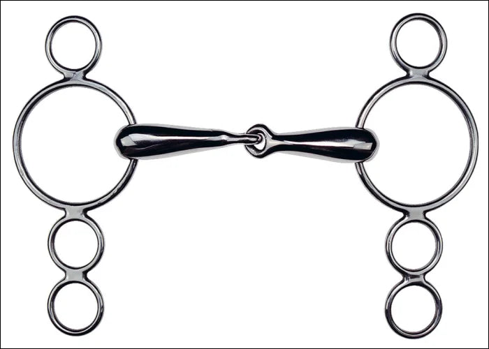 3 Ring Gag Bit - 6