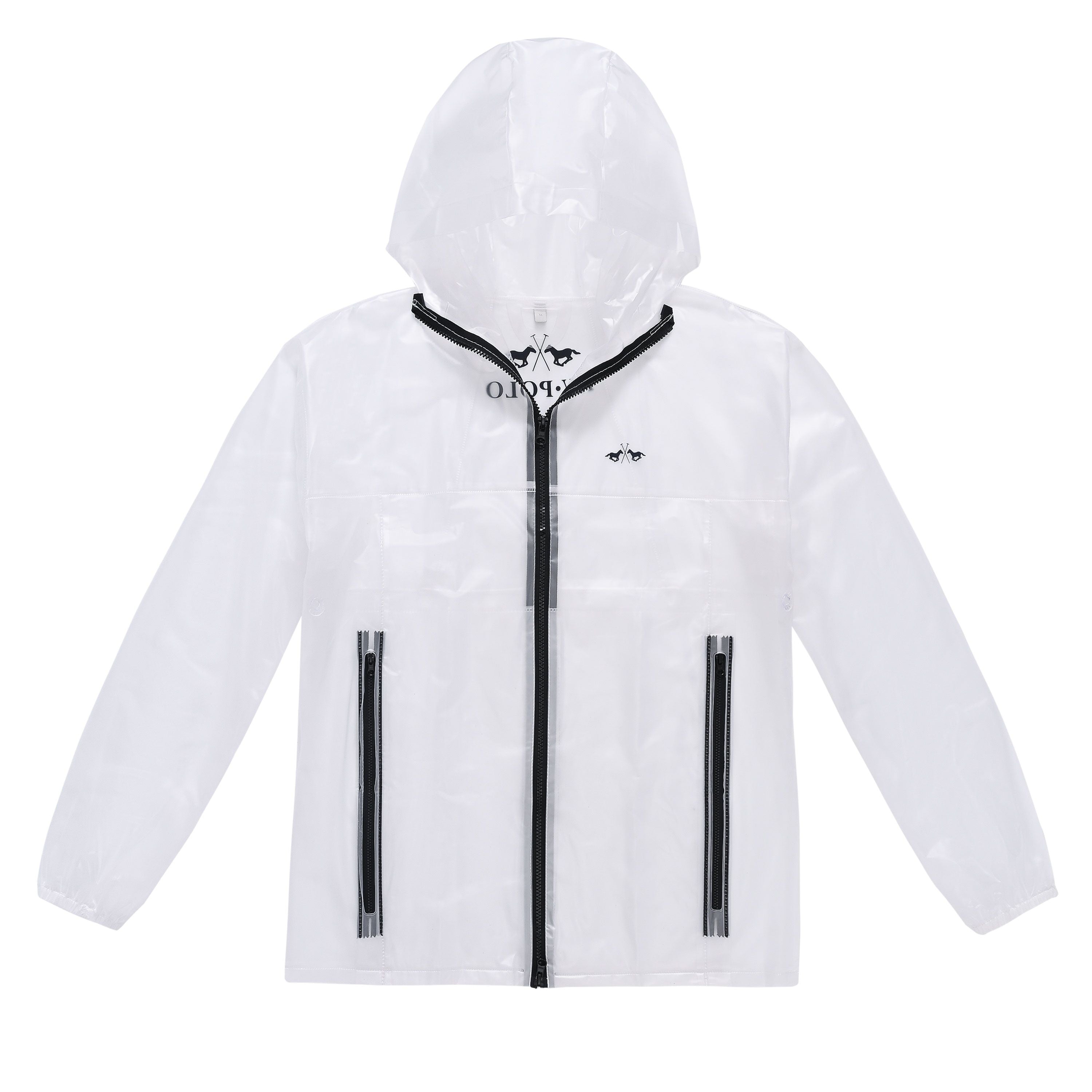 HV Wmn Raincoat Louise Transparent