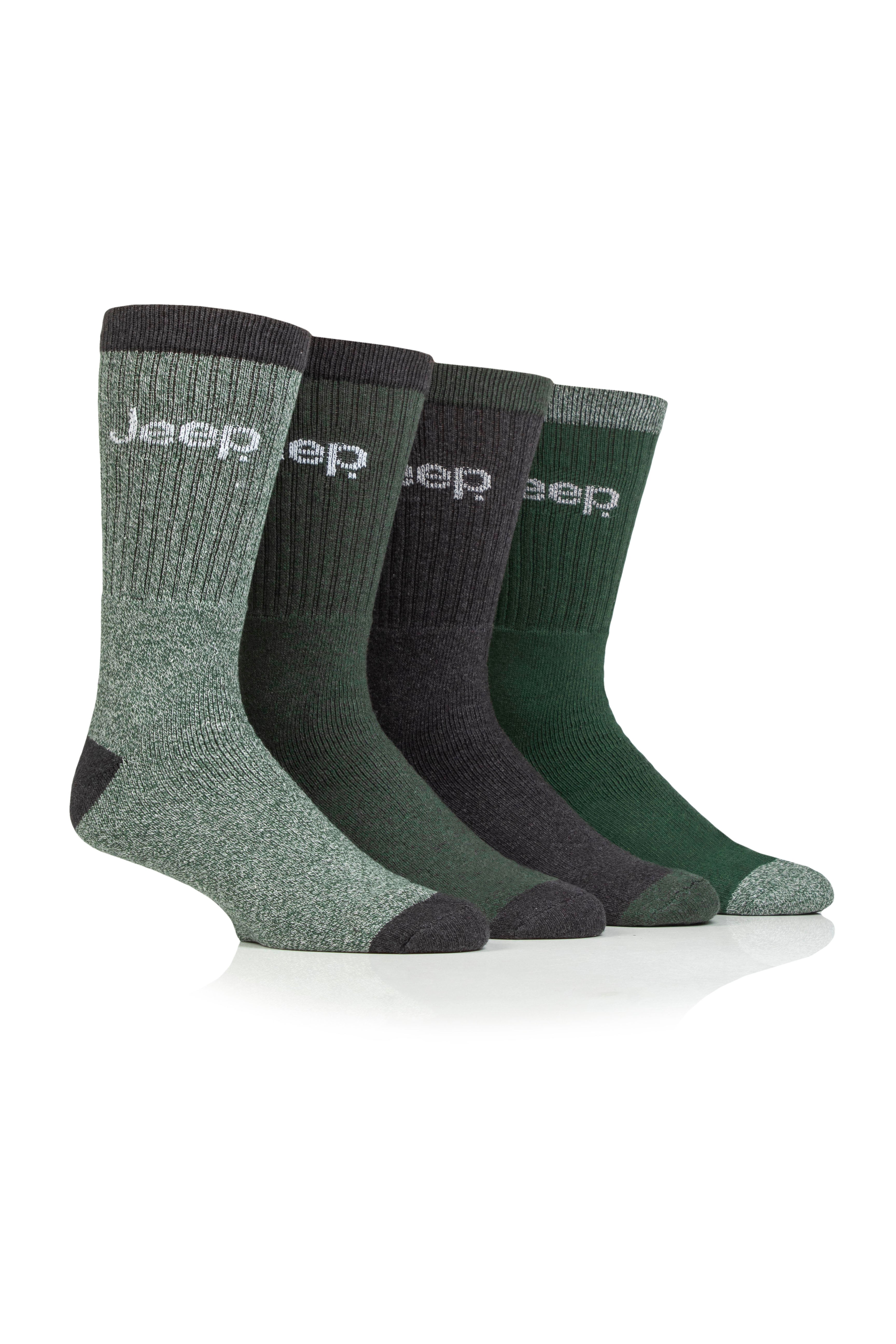 Mens Jeep Socks 4 pack