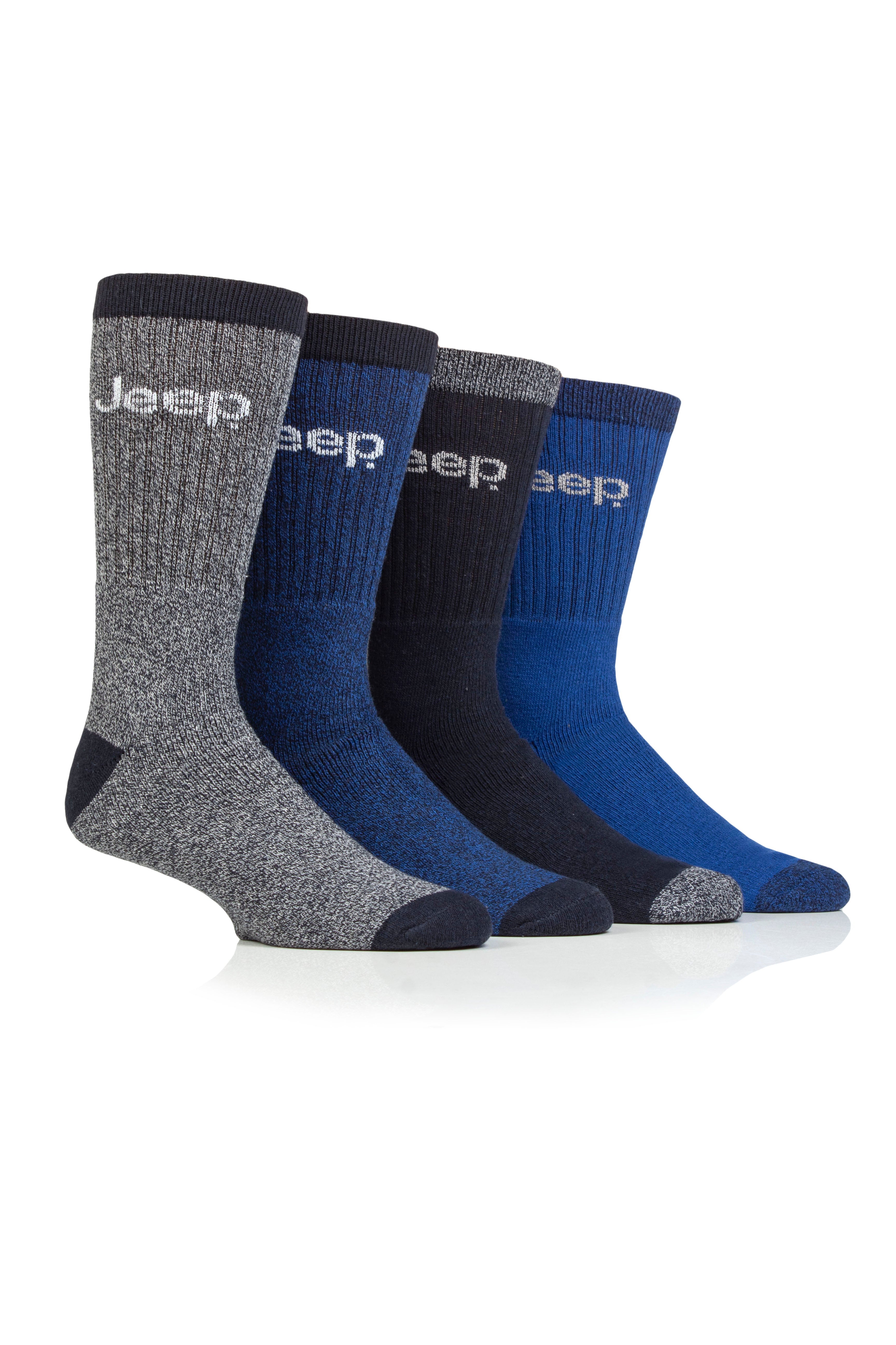 Mens Jeep Socks 4 pack