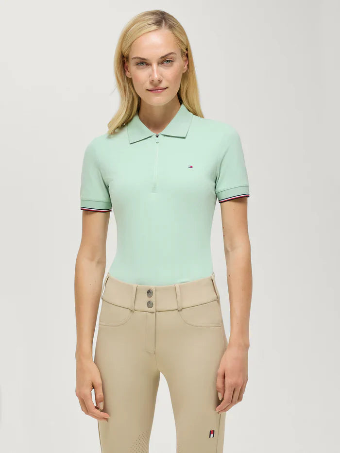 TH Wmn Anaheim Zip Poloshirt