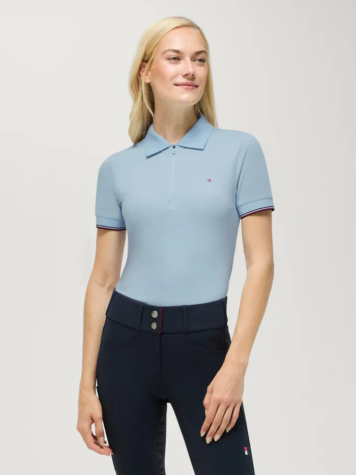 TH Wmn Anaheim Zip Poloshirt