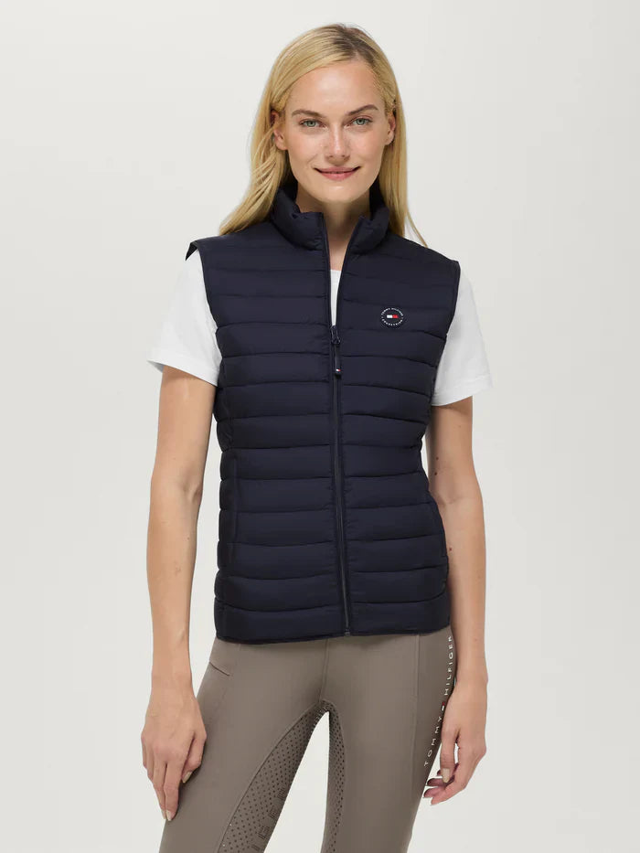 TH Wmn Serano Quilted Gilet Desert Sky