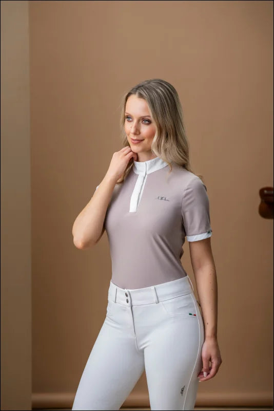 AA Mira Short Sleeve Show Shirt Oyster