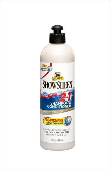 Absorbine 2in1 Horse Shampoo & Conditioner - 591ml