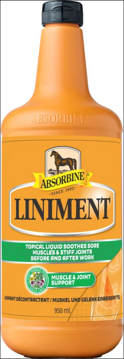 Absorbine Liniment Liquid Embrocation (Equine) - 950ml