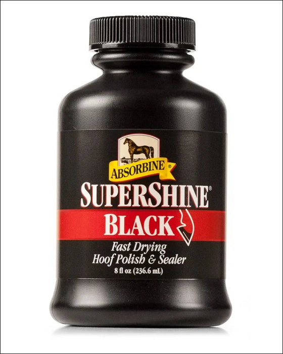 Absorbine Supershine Hoof Polish - Black - 236ml