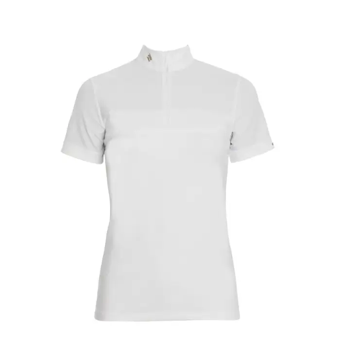 Alghero Competition Shirt With Zip - XL / White