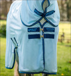 Amigo Bug Buster Plus Fly Rug Azure Blue/Navy & Blue