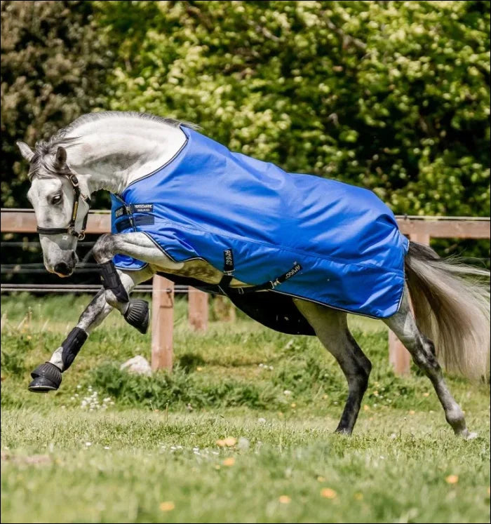 Amigo Hero Ripstop Original 50g Turnout Rug - Blue/Navy/Grey