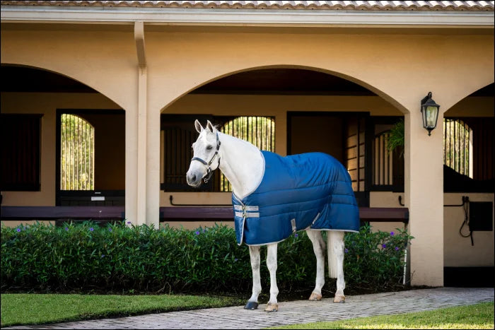 Amigo Ripstop Insulator Stable Rug 100g Navy/Grey