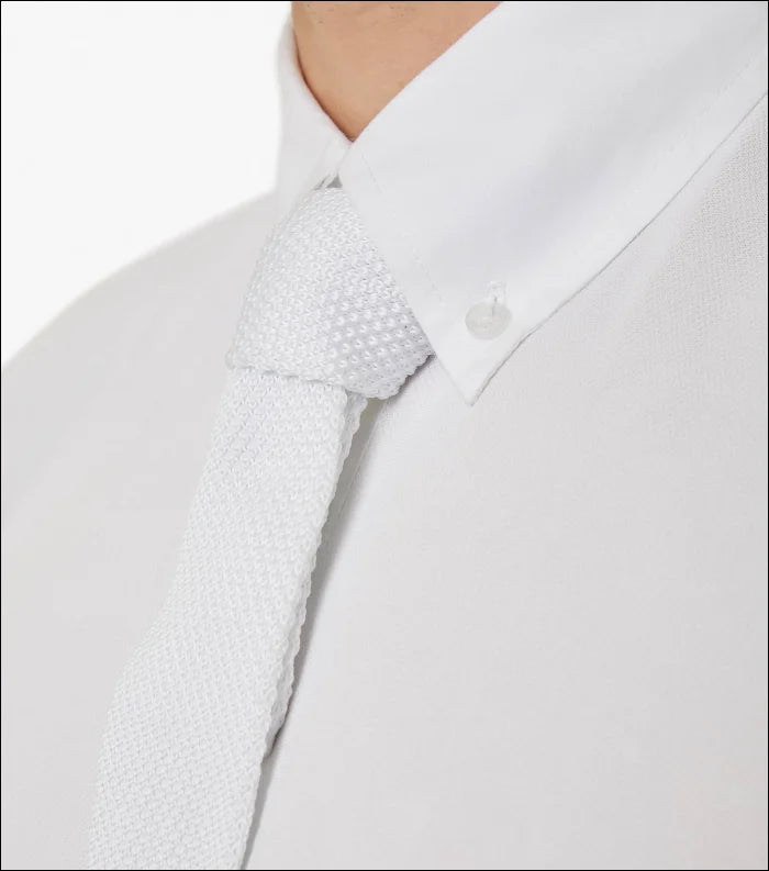 Antonio Mens short Sleeve Show Shirt - White