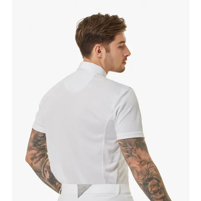 Antonio Mens short Sleeve Show Shirt - White
