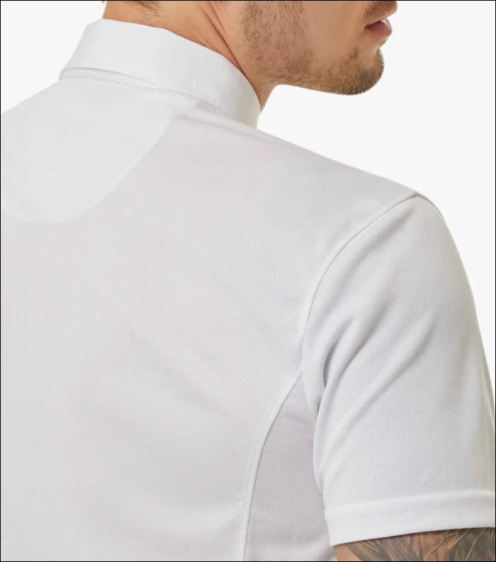 Antonio Mens short Sleeve Show Shirt - White