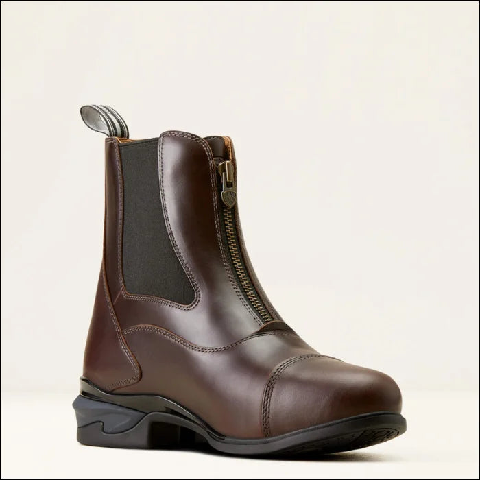 Ariat Mens Devon Zip Paddock Boots - Waxed Chocolate