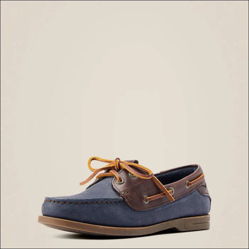 Ariat Womens Antigua Shoe - Navy/Chocolate