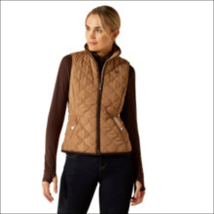 Ariat Womens Ashley 2.0 Insulated Gilet - Tiger’s Eye