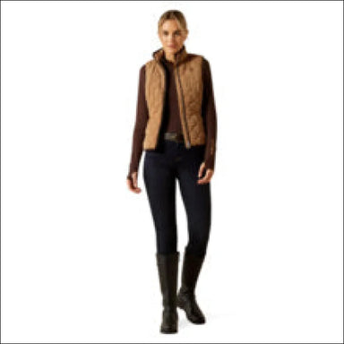 Ariat Womens Ashley 2.0 Insulated Gilet - Tiger’s Eye