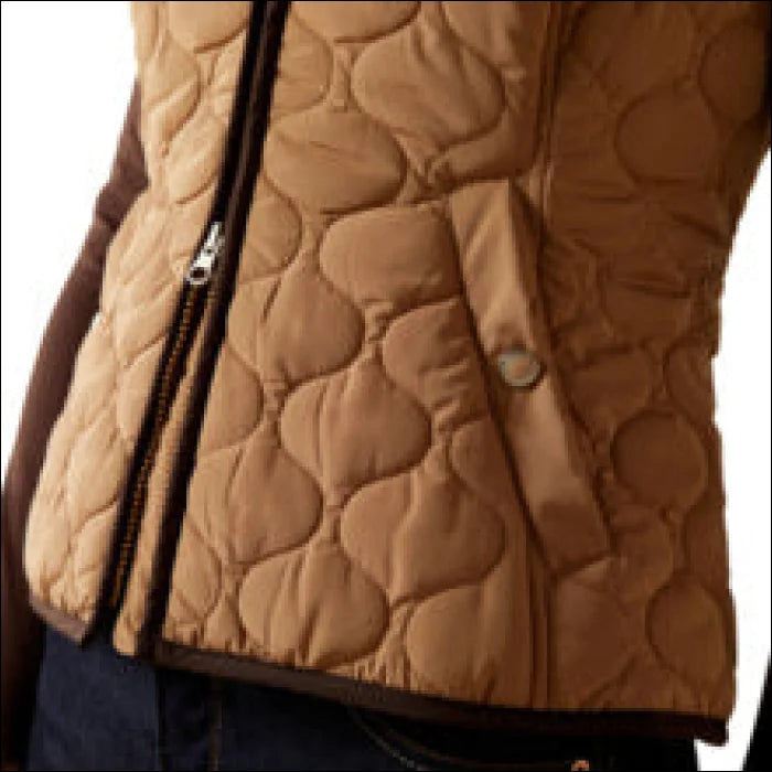 Ariat Womens Ashley 2.0 Insulated Gilet - Tiger’s Eye