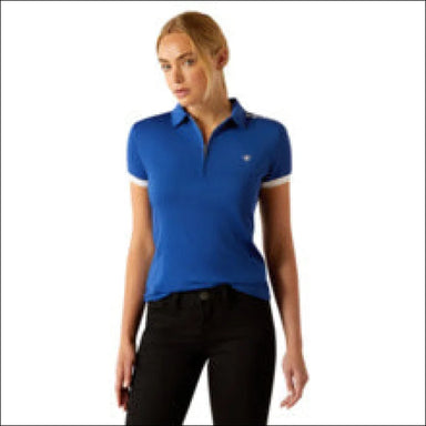 Ariat Woman’s Bandera T 1/4 Zip Short Sleeve Polo