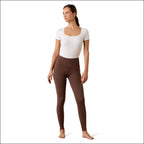 Ariat Women’s Breathe EOS Half Grip Tights Pommel Brown