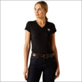 Ariat Womens BV Logo Short Sleeve T-Shirt - Black