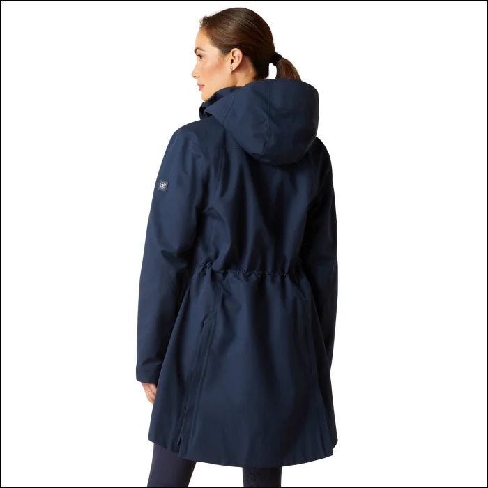 Ariat Womens Coastal Long H2O Parka - Navy Eclipse
