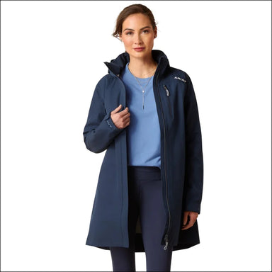 Ariat Womens Coastal Long H2O Parka - Navy Eclipse