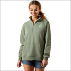Ariat Women’s Foundation Logo 1/2 Zip Sweatshirt