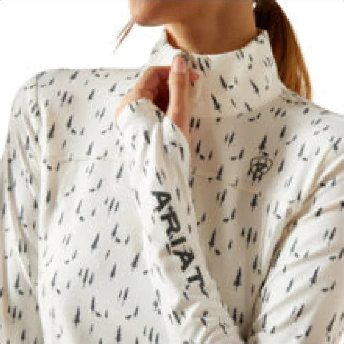 Ariat Womens Lowell 3.0 1/4 Zip Long Sleeve Baselayer