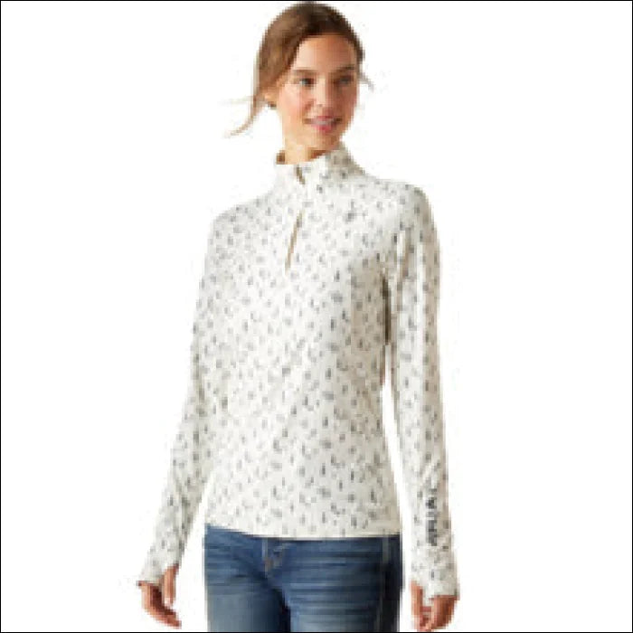 Ariat Womens Lowell 3.0 1/4 Zip Long Sleeve Baselayer