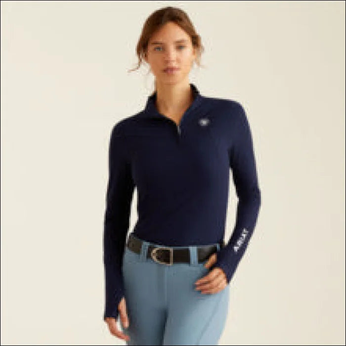 Ariat Womens Lowell 3.0 1/4 Zip Long Sleeve Baselayer