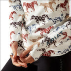 Ariat Womens Lowell 3.0 1/4 Zip Long Sleeve Baselayer