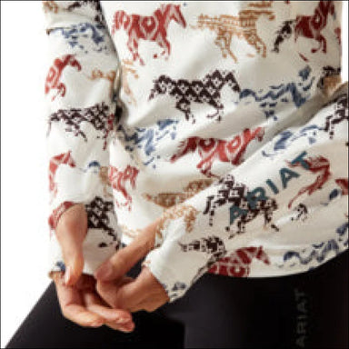 Ariat Womens Lowell 3.0 1/4 Zip Long Sleeve Baselayer