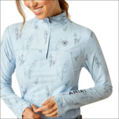 Ariat Womens Lowell 3.0 1/4 Zip Long Sleeve Baselayer