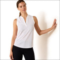 Ariat Womes’s Mesa Sleeveless Baselayer - White / XS