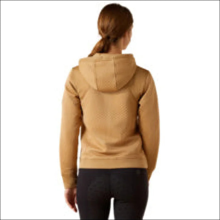 Ariat Womens Radiance Full Zip Sweatshirt - Tiger’s Eye