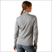 Ariat Womens Team EQ 1/2 Zip Pullover - Alloy Heather