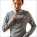 Ariat Womens Team EQ 1/2 Zip Pullover - Alloy Heather