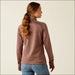 Ariat Womens Tek Team 1/2 Zip Sweatshirt - Twilight Mauve