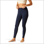 Ariat Womens Eos 2.0 Full Seat Tights - Navy Eclipse