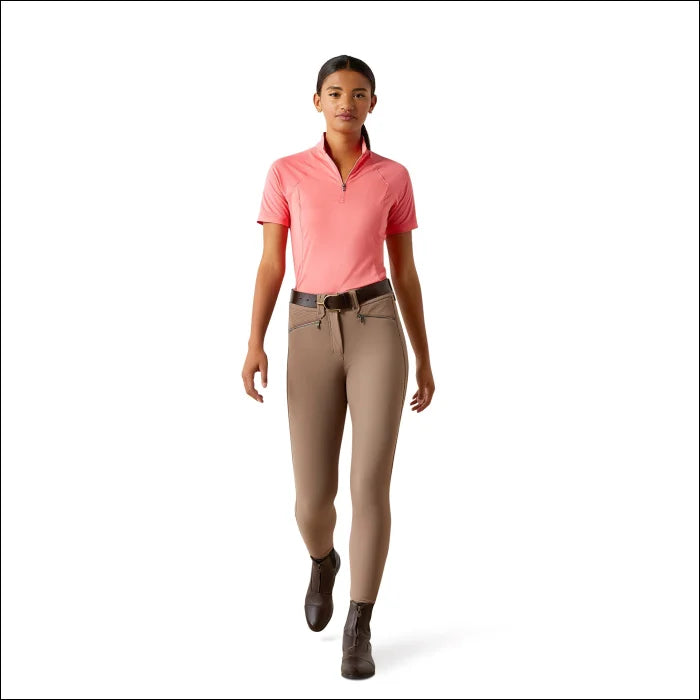 Ariat Womans Soquel 1/4 Zip Short Sleeve Baselayer