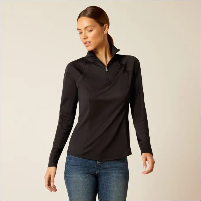 Ariat Womans Sunstopper 3.0 Long Sleeve Baselayer - xs-1