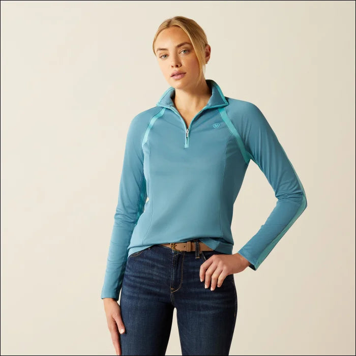 Ariat Womans Sunstopper 3.0 Long Sleeve Baselayer - xs-1