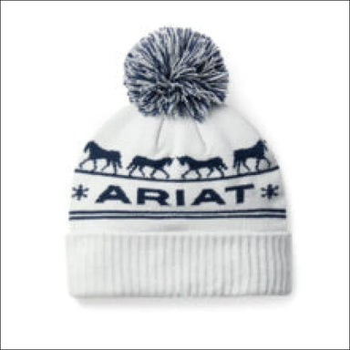 Ariat Womens Apres Ski Beanie - Off White