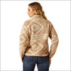 Ariat Womens Berber Snap Front Sweatshirt - Lone Ridge Print