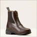 Ariat Womens Devon Zip Paddock Boots - Waxed Chocolate