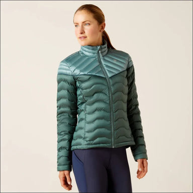 Ariat Womens Ideal Down Jacket IR Arctic/Silver Pine